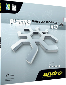 
                                            Настільний теніс накладка Andro plasma 470
